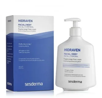 Hidraven Facial Cr. Espumosa S/Jabon 300 Ml