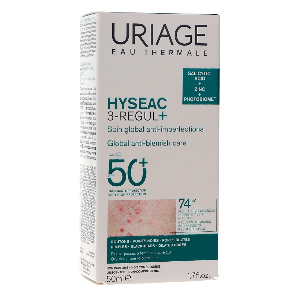 URIAGE HYSEAC 3-REGUL+ SPF50+
